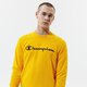 Vyriškas džemperis CHAMPION DŽEMPERIS CREWNECK SWEATSHIRT 214140ys058 spalva geltona