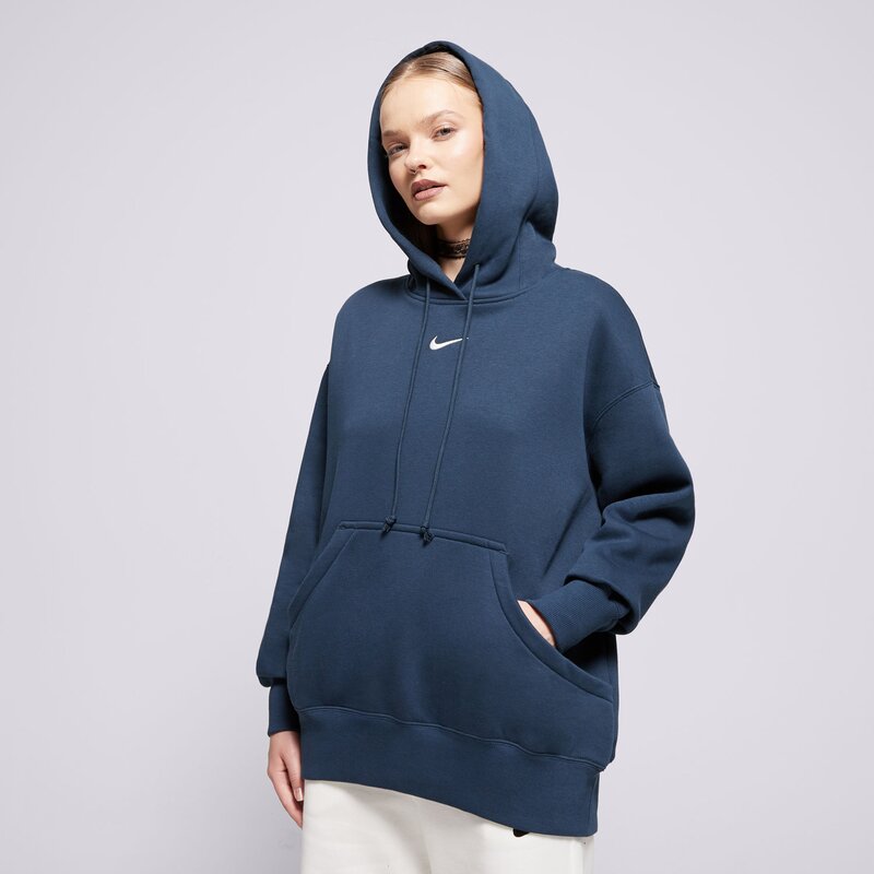 NIKE DŽEMPERIS SU GOBTUVU   W NSW PHNX FLC OS PO HOODIE