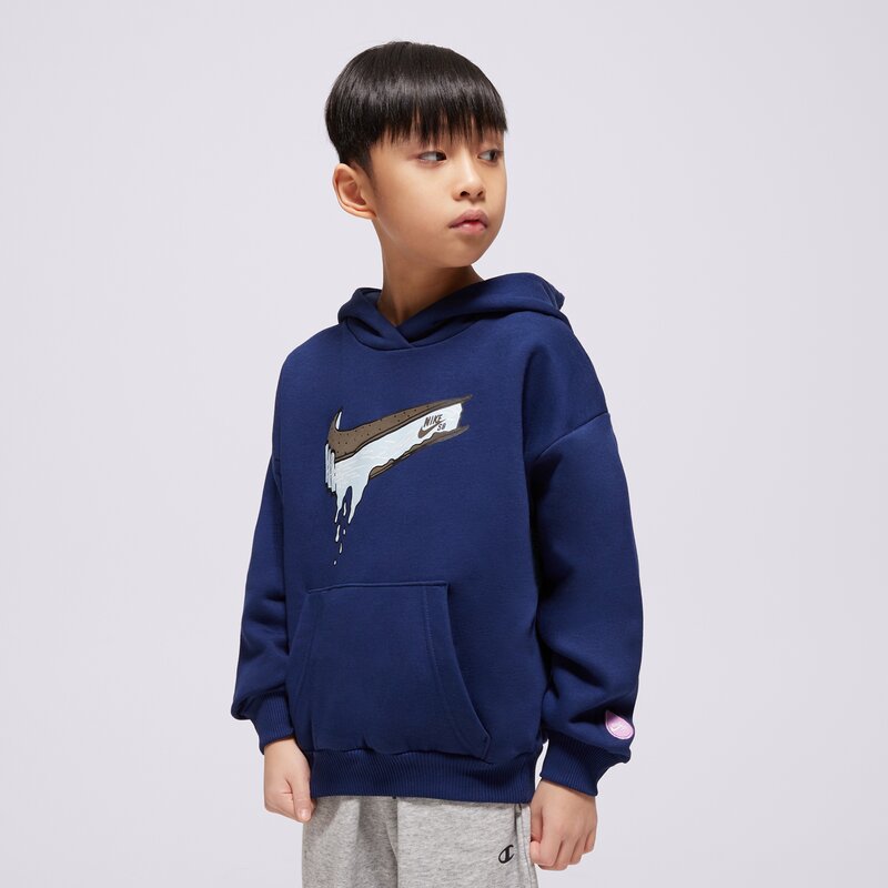 NIKE DŽEMPERIS SU GOBTUVU K NIKE SB FLC HOODIE BOY