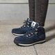Vaikiški auliniai batai TIMBERLAND EURO HIKER LTHR FABRIC a1lun spalva tamsiai mėlyna