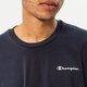 Vyriški marškinėliai CHAMPION MARŠKINĖLIAI LONG SLEEVE MARŠKINĖLIAI 217162bs501 spalva tamsiai mėlyna