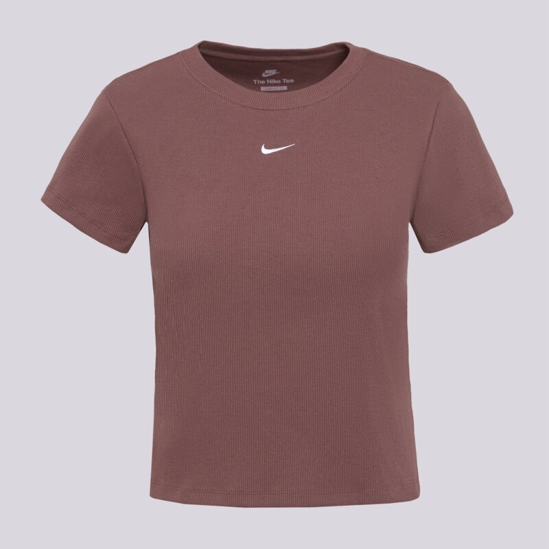 NIKE MARŠKINĖLIAI RIB TGHT SS TEE W NSW
