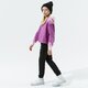 Vaikiškas džemperis JORDAN DŽEMPERIS SU GOBTUVU JORDAN ESSENTIALS GIRL 45a881-p1g spalva violetinė