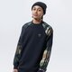 Vyriškas džemperis ADIDAS DŽEMPERIS CAMO CREW gn1858 spalva juoda
