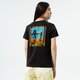 Moteriški marškinėliai VANS MARŠKINĖLIAI SURF'S UPSIDE DOWN SS CREW vn0007rmblk1 spalva juoda