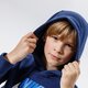 Vaikiškas džemperis NIKE DŽEMPERIS SU GOBTUVU SPORTSWEAR BOY cj7861-410 spalva tamsiai mėlyna