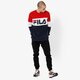 Vyriškas džemperis FILA DŽEMPERIS STRAIGHT BLOCKED CREW SWEAT 681255g06 spalva tamsiai mėlyna