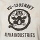 Vyriški marškinėliai ALPHA INDUSTRIES MARŠKINĖLIAI USN CAT T 106517650 spalva balta