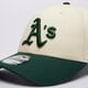 Vyriška kepurė su snapeliu NEW ERA KEPURĖ COLOUR BLOCK 940 ATHLETICS OAKLAND ATHLETICS 60595214 spalva rusvai gelsva