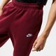 Vyriškos kelnės NIKE KELNĖS SPORTSWEAR CLUB FLEECE bv2671-638 spalva tamsiai raudona
