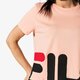 Moteriški marškinėliai FILA MARŠKINĖLIAI SS EARLY CROPPED TEE 684490a030 spalva rožinė