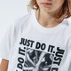 Vaikiški marškinėliai NIKE MARŠKINĖLIAI B NSW TEE VERBIAGE 3 cz1818-100 spalva balta