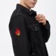 Vyriška rudeninė striukė VANS STRIUKĖ HFC JEAN JACKET vn0007rvblk1 spalva juoda