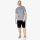 Vyriški marškinėliai NIKE MARŠKINĖLIAI SS DRY TEE DBL BND FTRA 847505091 spalva pilka