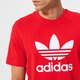 Vyriški marškinėliai ADIDAS MARŠKINĖLIAI TREFOIL MARŠKINĖLIAI he9511 spalva raudona
