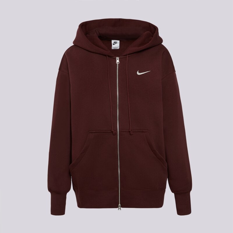 NIKE DŽEMPERIS UŽSEGAMAS W   NSW PHNX FLC FZ OS HOODIE
