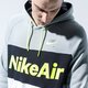 Vyriškas džemperis NIKE DŽEMPERIS SU GOBTUVU AIR cj4824-077 spalva pilka