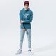 Vyriškas džemperis ADIDAS DŽEMPERIS SU GOBTUVU TREFOIL HOODIE gn3461 spalva mėlyna