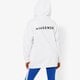 Moteriškas džemperis CONFRONT DŽEMPERIS NONSENSE HOODY cf19bld02001 spalva balta