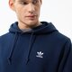 Vyriškas džemperis ADIDAS DŽEMPERIS SU GOBTUVU ESSENTIAL HOODY hk0094 spalva tamsiai mėlyna
