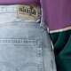 Vyriškos kelnės LEVI'S KELNĖS SILVERTAB LOOSE a3421-0002 spalva mėlyna