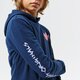Vaikiškas džemperis ADIDAS DŽEMPERIS SU GOBTUVU HOODIE BOY h22639 spalva tamsiai mėlyna
