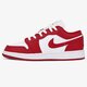 Vaikiški kedai AIR JORDAN 1 LOW 553560-611 spalva raudona