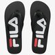 Moteriškos šlepetės FILA TROY SLIPPER WMN 101034925y spalva juoda