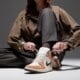 Moteriški kedai JORDAN WMNS 1 MID EDG  iq0306-133 spalva rusvai gelsva