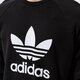 Vyriškas džemperis ADIDAS DŽEMPERIS TREFOIL CREW h06651 spalva juoda
