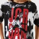 Vaikiški marškinėliai JORDAN MARŠKINĖLIAI JORDAN GIRL TIE DYE BOXY TEE GIRL 45a764-k04 spalva juoda