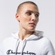 Moteriškas džemperis CHAMPION DŽEMPERIS SU GOBTUVU HOODED SWEATSHIRT 113207ww001 spalva balta