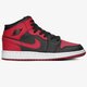 Vaikiški kedai AIR JORDAN 1 MID  554725-074 spalva raudona