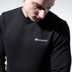 Vyriškas džemperis CHAMPION DŽEMPERIS BASIC CREWNECK 215493kk001 spalva juoda
