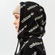 Moteriškas džemperis ADIDAS DŽEMPERIS SU GOBTUVU CROPPED TT MONO hm4889 spalva juoda