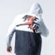 Vyriška rudeninė striukė JORDAN STRIUKĖ M J JM CLSCS WINDWEAR JKT ct9368-100 spalva balta