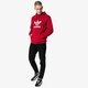 Vyriškas džemperis ADIDAS DŽEMPERIS TREFOIL HOODIE ADICOLOR dx3614 spalva raudona