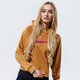 Moteriškas džemperis NIKE DŽEMPERIS SU GOBTUVU SPORTSWEAR SWOOSH cu5676-201 spalva rusvai gelsva