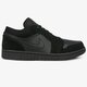 Vyriški kedai AIR JORDAN 1 LOW 553558-025 spalva juoda