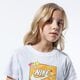 Vaikiški marškinėliai NIKE MARŠKINĖLIAI G NSW TEE DPTL NIKE AIR cn2322-100 spalva balta