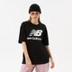 Moteriški marškinėliai NEW BALANCE MARŠKINĖLIAI ESSENTIALS STACKED LOGO wt03519bk spalva juoda