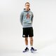 Vyriškas džemperis CHAMPION DŽEMPERIS SU GOBTUVU HOODED SWEATSHIRT 214986em006 spalva pilka