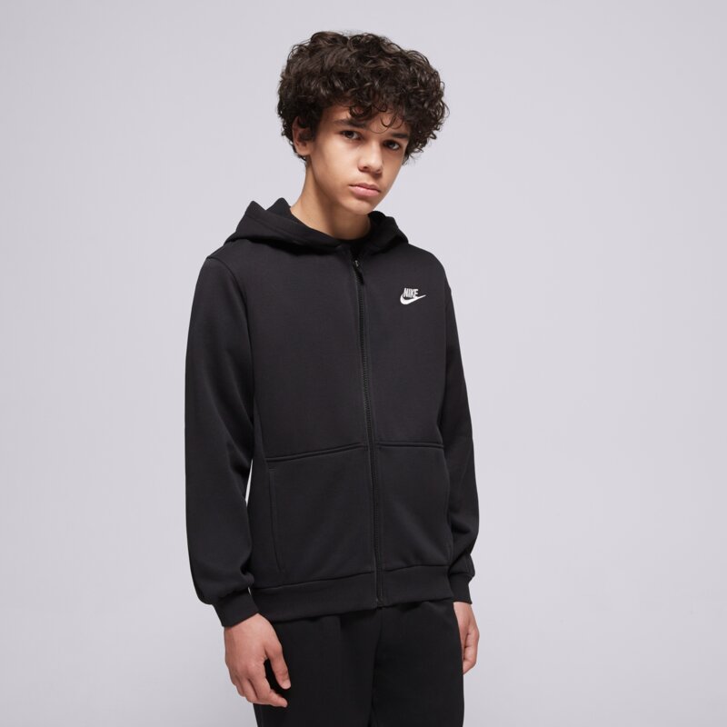 NIKE DŽEMPERIS UŽSEGAMAS SU GOBTUVU CLUB FT BOY