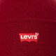 Vaikiška kepurė LEVI'S KEPURĖ RED BATWING EMBROIDERED BEANIE 38022-0184 spalva tamsiai raudona