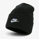 Vaikiška kepurė NIKE KEPURĖ  ŽIEMINĖ U NSW CUFFED BEANIE UTILITY ci3233-010 spalva juoda