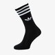 Moteriškos kojinės ADIDAS KOJINĖS 3-PACK SOCKS HIGH CREW s21490 spalva juoda