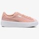 Moteriški kedai PUMA SUEDE PLATFORM PEBBLE WN'S 36546401 spalva rožinė