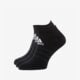 Moteriškos kojinės ADIDAS KOJINĖS 3 PACK INVISIBLE dz9402 spalva juoda
