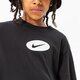 Vaikiški marškinėliai NIKE MARŠKINĖLIAI G NK DF TEE ICON CLASH BOXY FR GIRL dq4392-010 spalva juoda