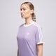 Moteriški marškinėliai ADIDAS MARŠKINĖLIAI 3 STRIPES TEE ib7411 spalva violetinė